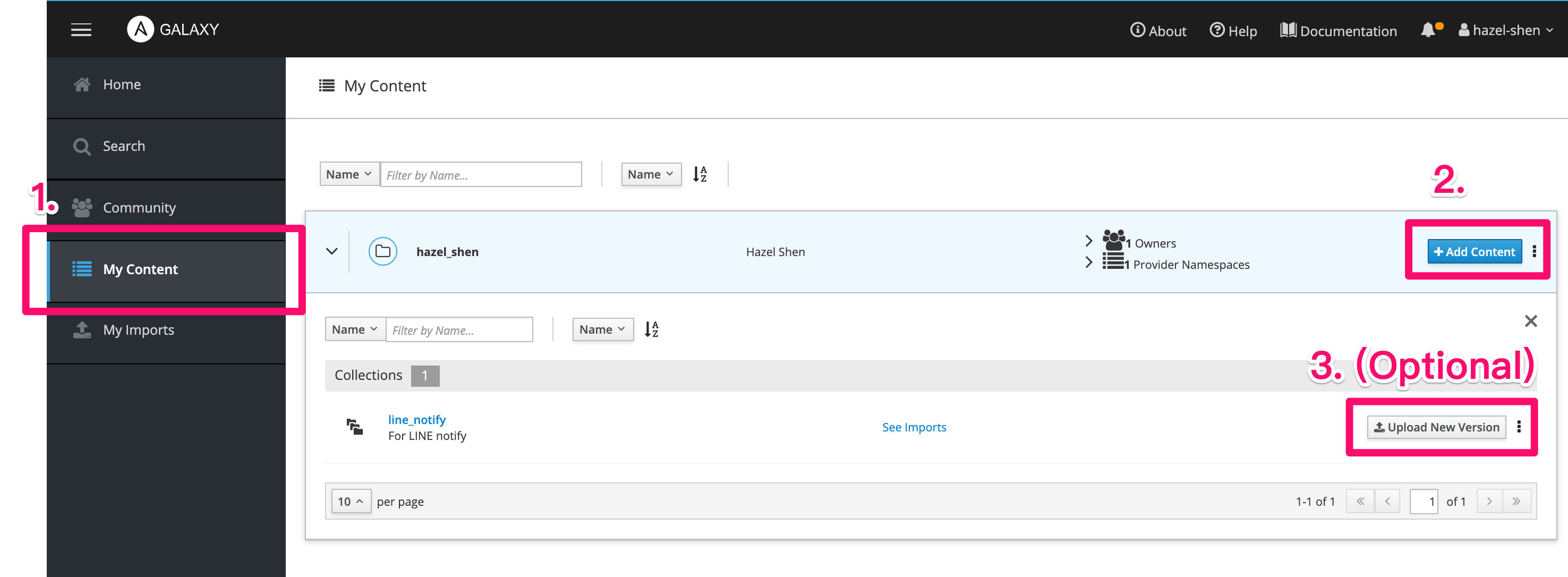 upload successful