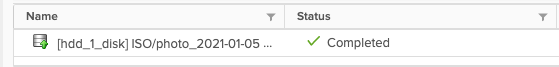 upload successful